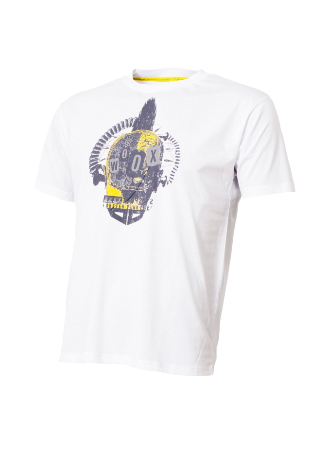 P�nsk� tri�ko WOOX STEAMPUNK WHITE